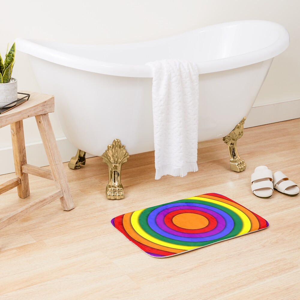 Item preview, Bath Mat designed and sold by rainbowarray.