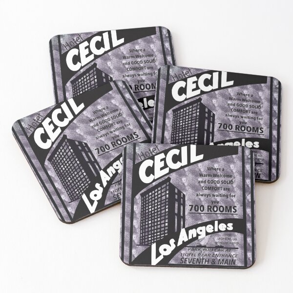 Item preview, Cecil Hotel Vintage Advertisement Elissa Lamb Mystery designed and sold by AllieWildflower.