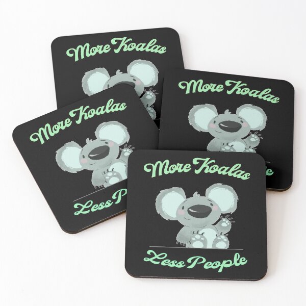 Item preview, More koalas, less people cute bear waving designed and sold by Dirk4171.