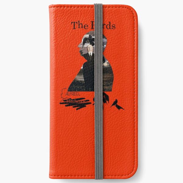 Alfred Hitchcock - The Birds (Orange Version) iPhone Wallet