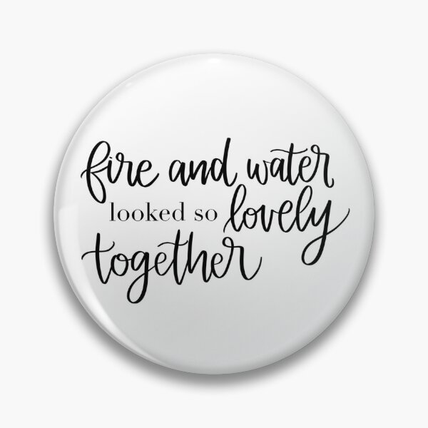 Item preview, Fire and Water - The Poppy War designed and sold by Bookishletters.