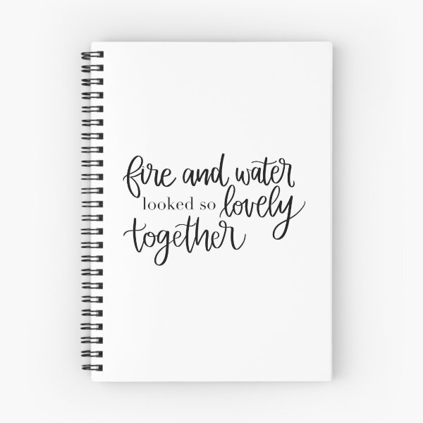 Item preview, Fire and Water - The Poppy War designed and sold by Bookishletters.