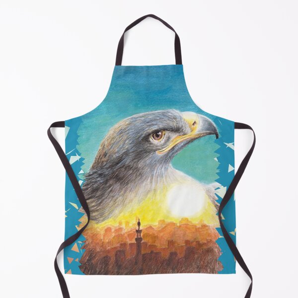 Item preview, Eagle and Cairo's skyline designed and sold by alligalli-art.