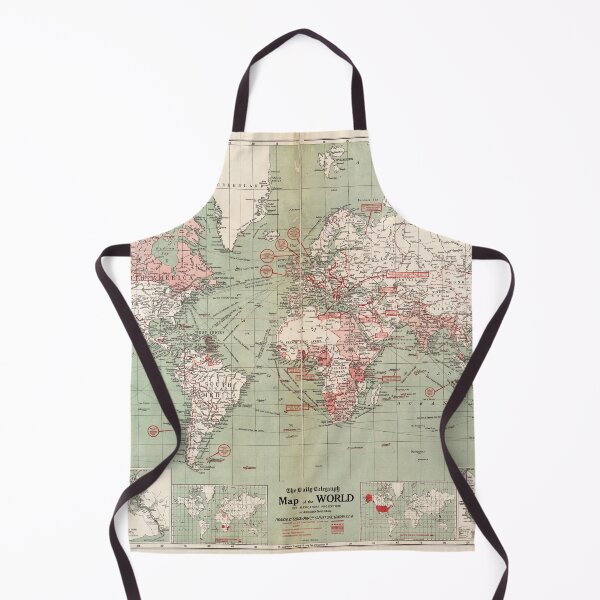 Item preview, Antique Grey Red World Map. Vintage Historical World Map. World Map Poster. designed and sold by easteuromaps.