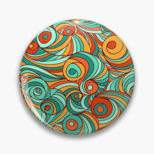 Item preview, Color Doodle - Pattern  designed and sold by BaldingSnail.