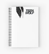 teen wolf logo Spiral Notebook