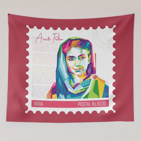 Item preview, Amrita Pritam designed and sold by Doaabi  Mijaazi.