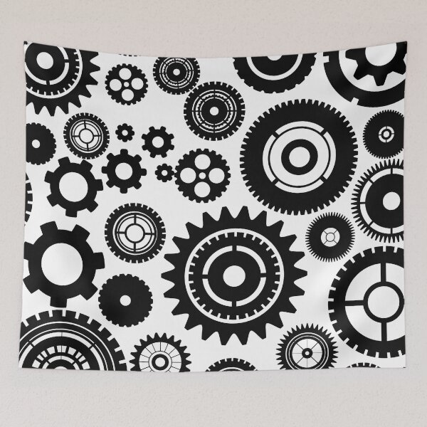 Item preview, Gears pattern designed and sold by SuperStuff4U.
