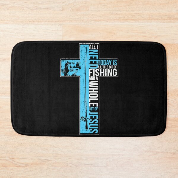 Item preview, All I Need To Day Is A Little Bit of Fishing and A Whole Lot Of Jesus designed and sold by nghinocay1.