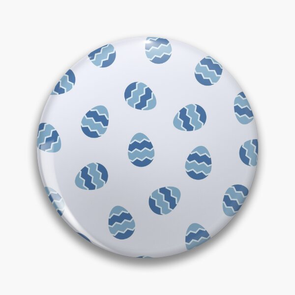 Item preview, Easter Eggs: Blue & White designed and sold by Store Of Creations.