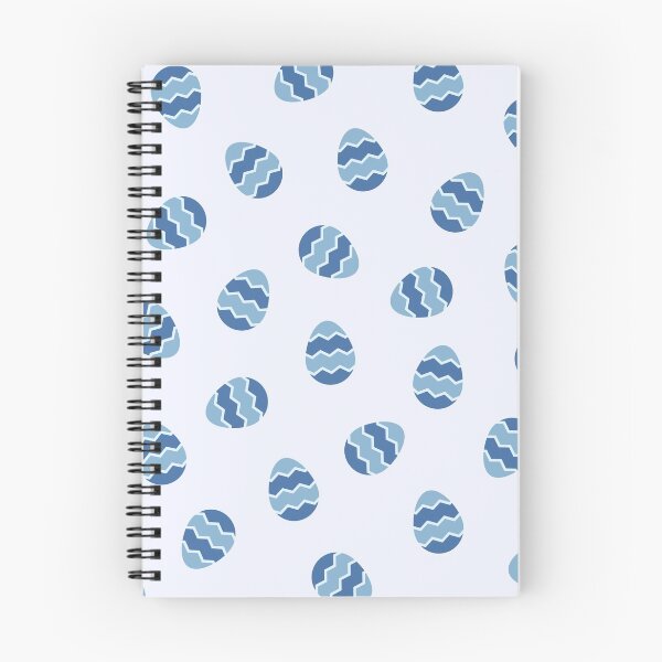 Item preview, Easter Eggs: Blue & White designed and sold by Store Of Creations.