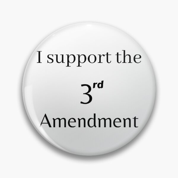 Item preview, I Support the 3rd Amendment designed and sold by ChristianCoding.