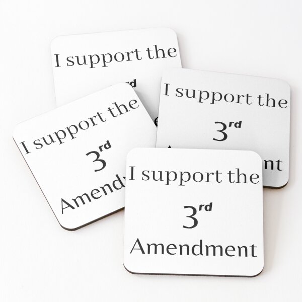 Item preview, I Support the 3rd Amendment designed and sold by ChristianCoding.