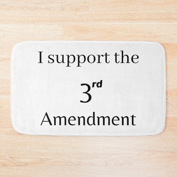 Item preview, I Support the 3rd Amendment designed and sold by ChristianCoding.