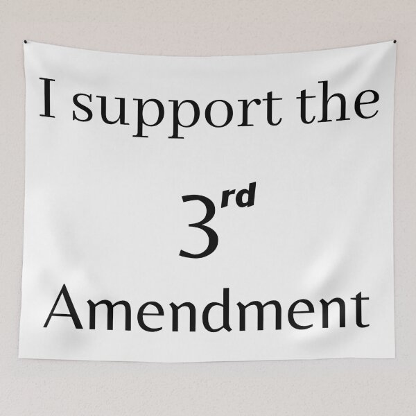 Item preview, I Support the 3rd Amendment designed and sold by ChristianCoding.