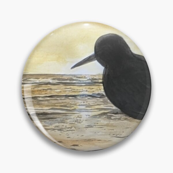 Item preview, Black and Gold Sandpiper Sunset designed and sold by PrissDodrill-86.
