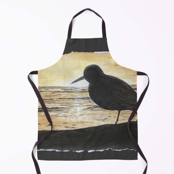 Item preview, Black and Gold Sandpiper Sunset designed and sold by PrissDodrill-86.