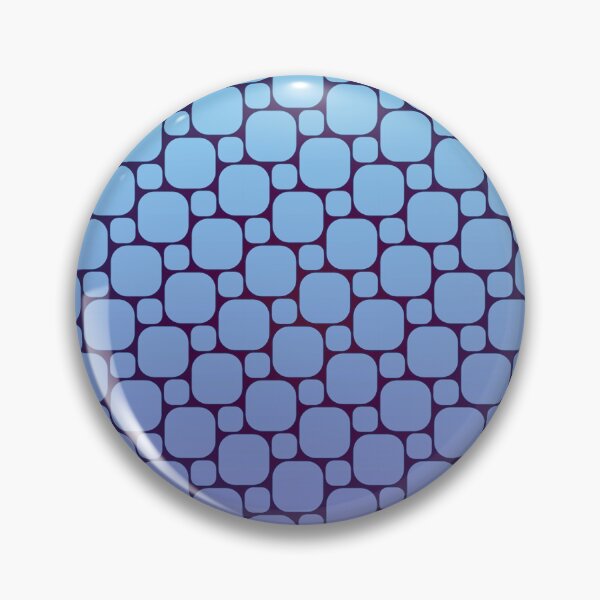 Item preview, Blue Rounded Squares Pattern - 012 designed and sold by vortexatelier.