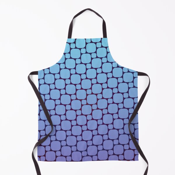 Item preview, Blue Rounded Squares Pattern - 012 designed and sold by vortexatelier.