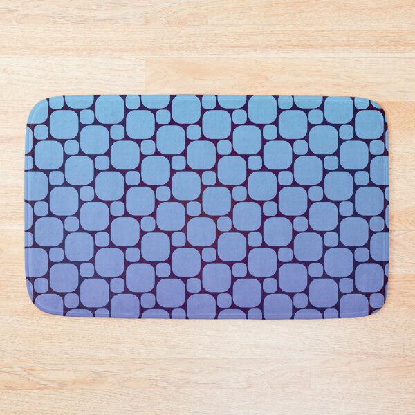 Item preview, Blue Rounded Squares Pattern - 012 designed and sold by vortexatelier.