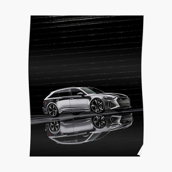 Shades of Grey - Audi RS6 Poster
