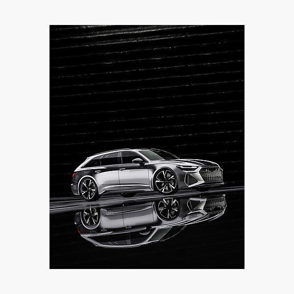 Shades of Grey - Audi RS6 Fotodruck