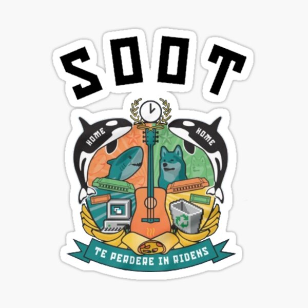 Wilbur Soot College Sticker