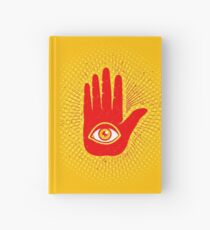 Hand und Auge Notizbuch