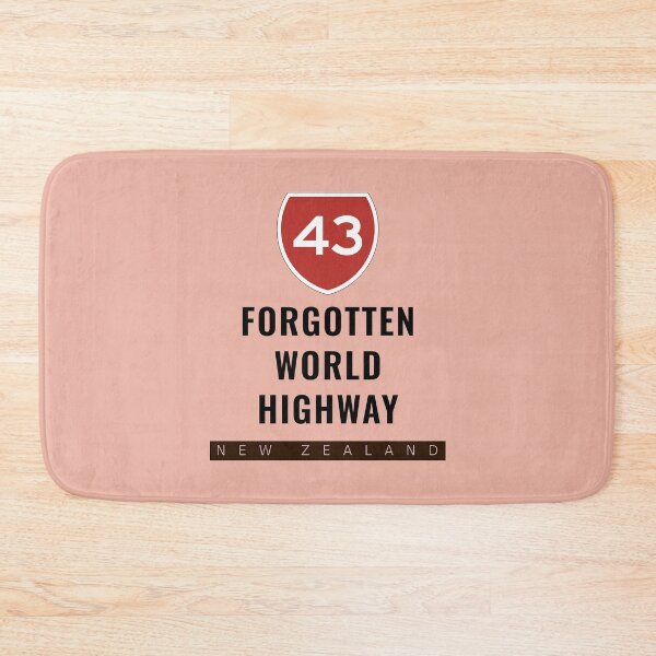 Item preview, Forgotten World Highway 43, New Zealand designed and sold by Kiwidom.