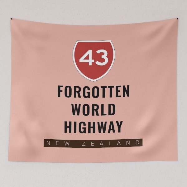 Item preview, Forgotten World Highway 43, New Zealand designed and sold by Kiwidom.