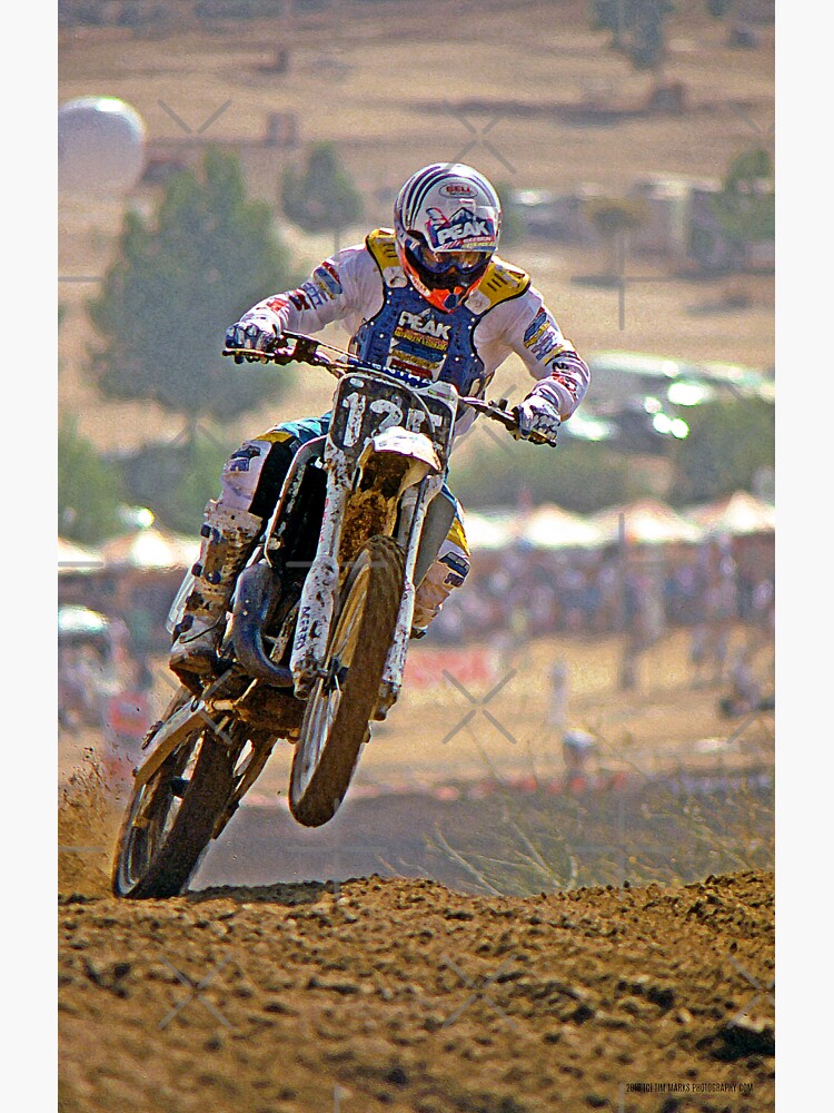 Jeremy McGrath 1991 500 USGP at Glen Helen Raceway Peak Honda