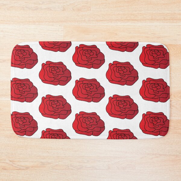 Item preview, Simple and cute cartoon rose print designed and sold by MariiaCreation.