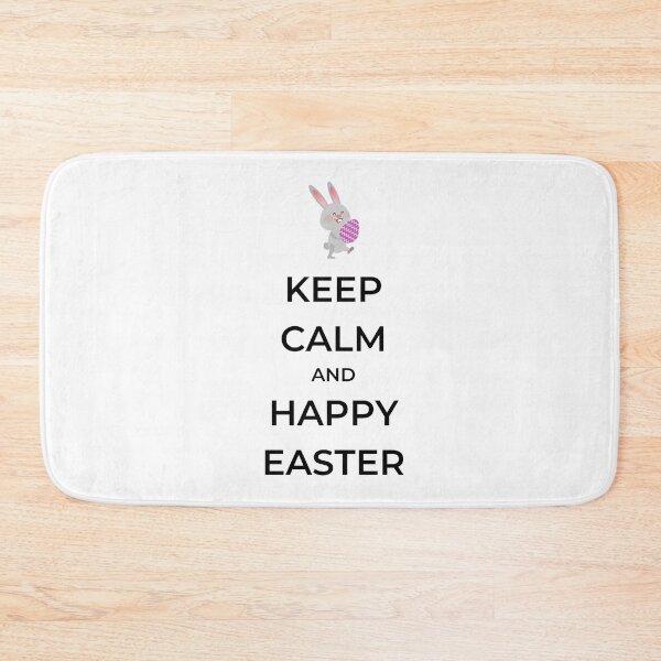 Item preview, Keep Calm and Happy Easter designed and sold by CoolHippoQuotes.