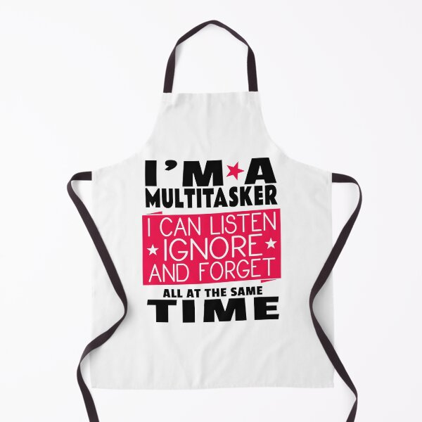 Item preview, Multitasking Funny Cute Humor Sassy Good Listener designed and sold by sillyquestions.