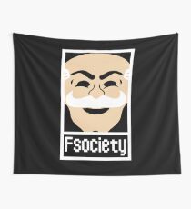 F Society Wall Tapestry