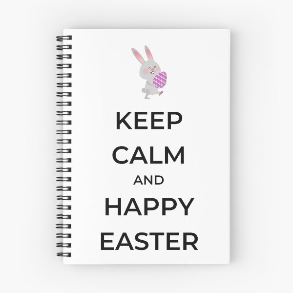 Item preview, Keep Calm and Happy Easter designed and sold by CoolHippoQuotes.