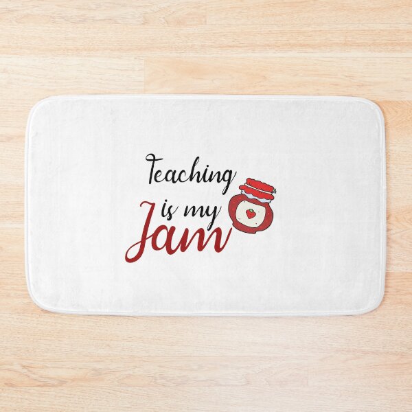 Item preview, Teaching is my jam, gift for teachers, designed and sold by blkstore.