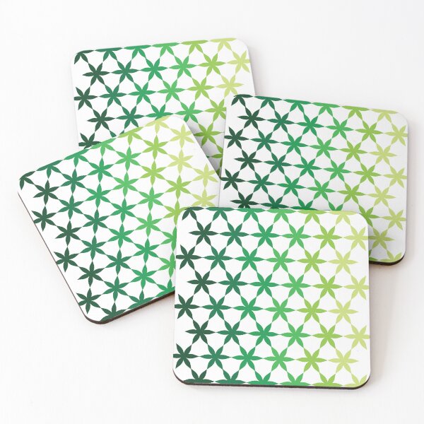 Item preview, Green Flower Pattern  designed and sold by CM-PD.