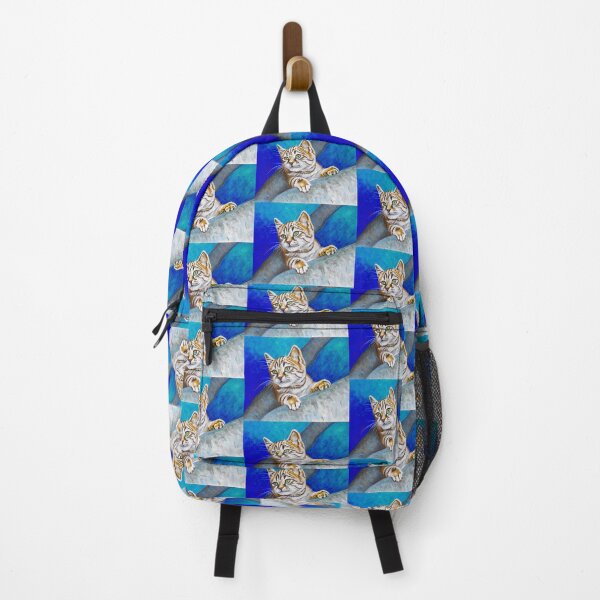 Item preview, Cat in a tree. Acrylic paint.  designed and sold by Véronique Lestoquoy.