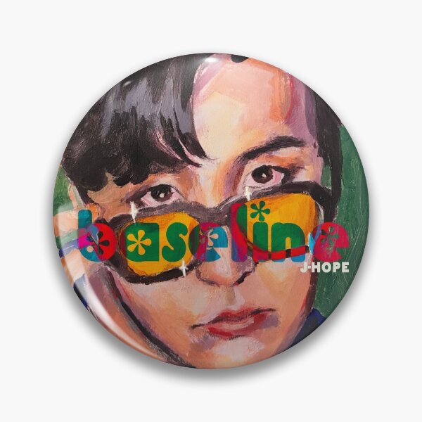 Item preview, j-hope baseline print designed and sold by marleyillus.