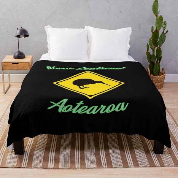Item preview, New Zealand Kiwi Road Sign Aotearoa Maori designed and sold by Dirk4171.