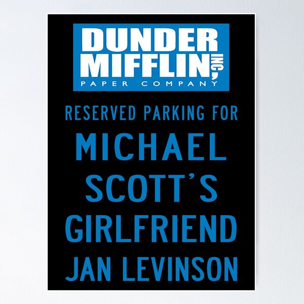 Michael Scott Jan Levinson Love Contract Dunder Mifflin The Office Poster  Gift