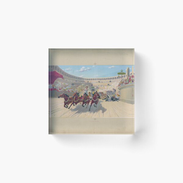 Item preview, The Ben-Hur Chariot Race by E. Cameron (c1880-1890) designed and sold by allhistory.