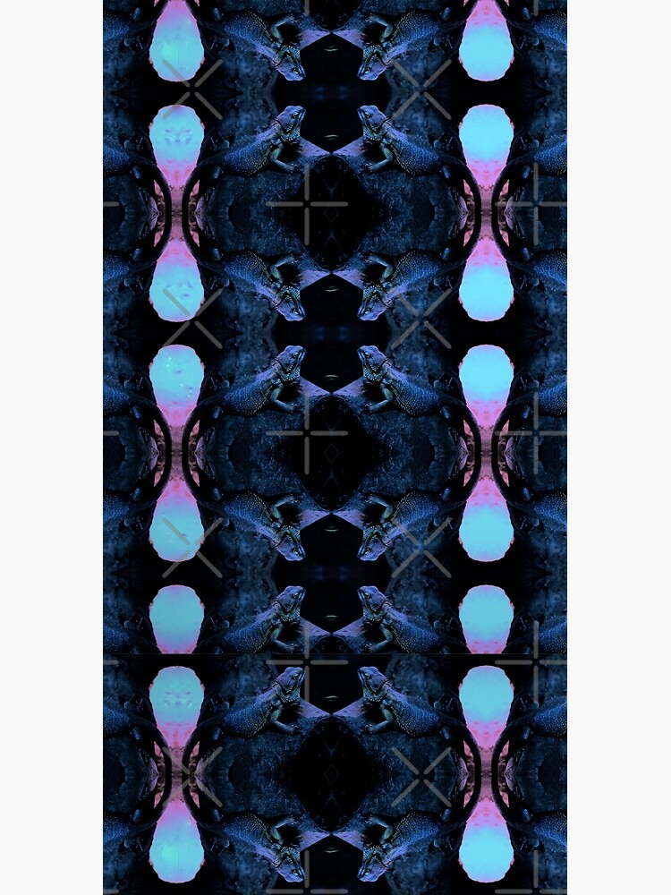 Psychedelic Bearded Dragon Pattern by snibbo71