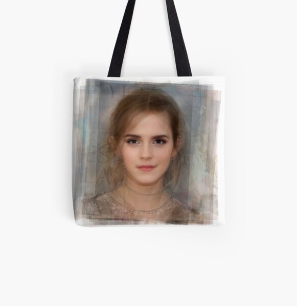 Portrait d'Emma Watson Tote bag doublé