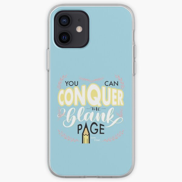 Conquer the Blank Page iPhone Soft Case