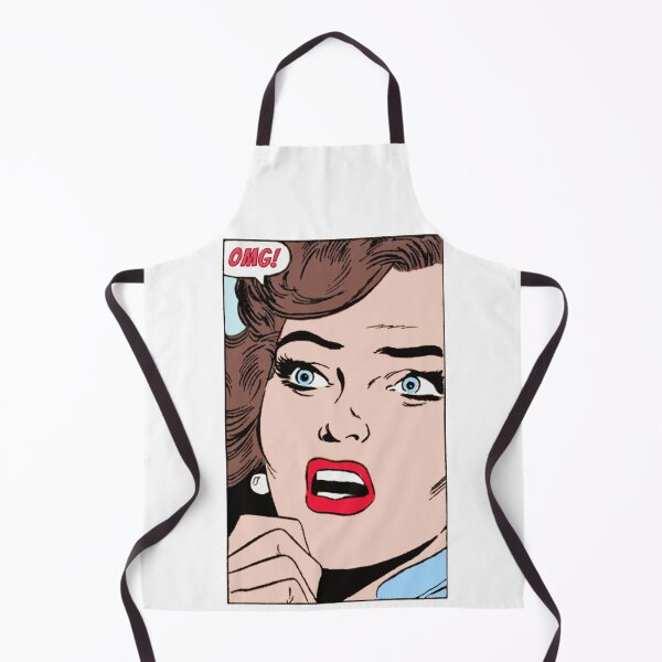 Item preview, Comic Girl - Oh My God! designed and sold by brushandframes.