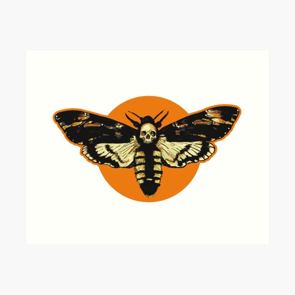 Item preview, Death's Head Moth designed and sold by Gloria Aitken.