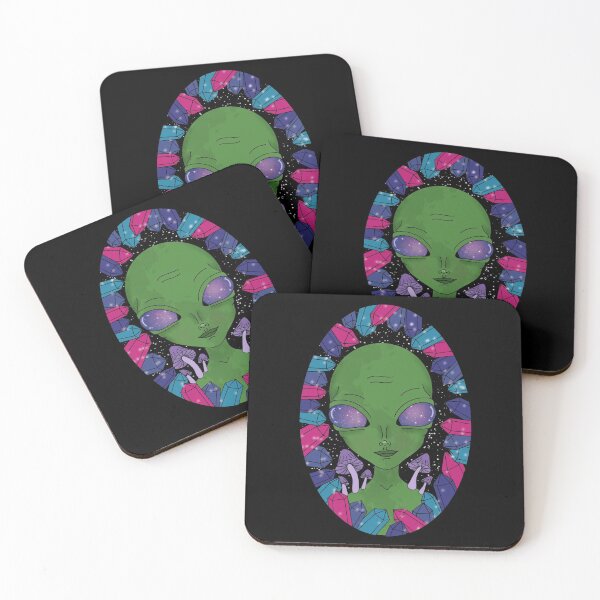Item preview, Trippy Space Alien designed and sold by -SelenaJadeArt-.