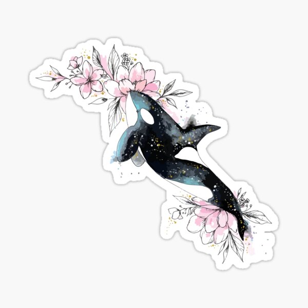 Orca, Stars  Be a Problem Holographic stickers – Show Me Your